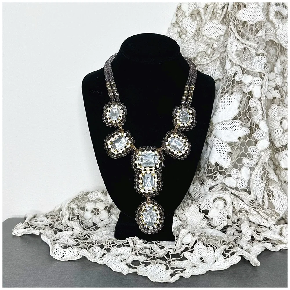 Anthro “Everjade Necklace” - Picture 1 of 10